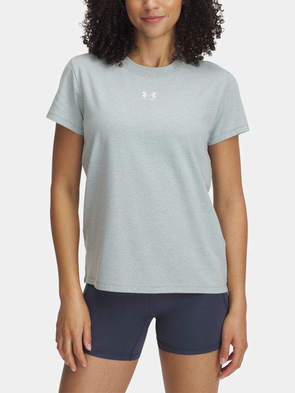 Under Armour Under Armour UA Rival Core SS T-shirt Zelen