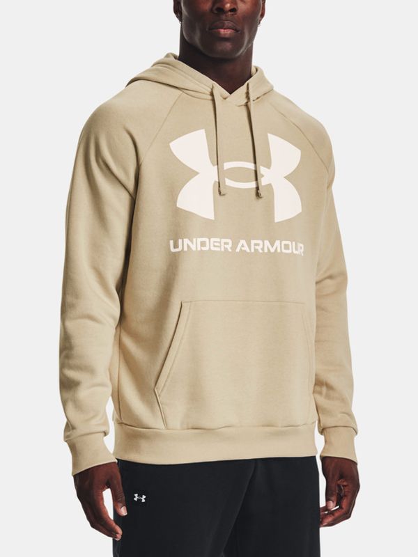 Under Armour Under Armour UA Rival Fleece Big Logo HD-BRN Sweatshirt Kafyav