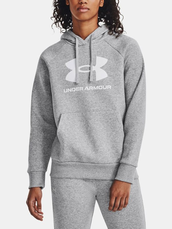 Under Armour Under Armour UA Rival Fleece Big Logo Hdy Sweatshirt Siv