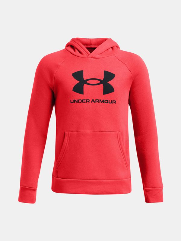Under Armour Under Armour UA Rival Fleece BL Hoodie Суитшърт детски Cherven