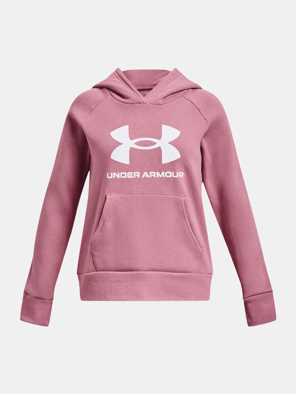Under Armour Under Armour UA Rival Fleece BL Hoodie Суитшърт детски Rozov