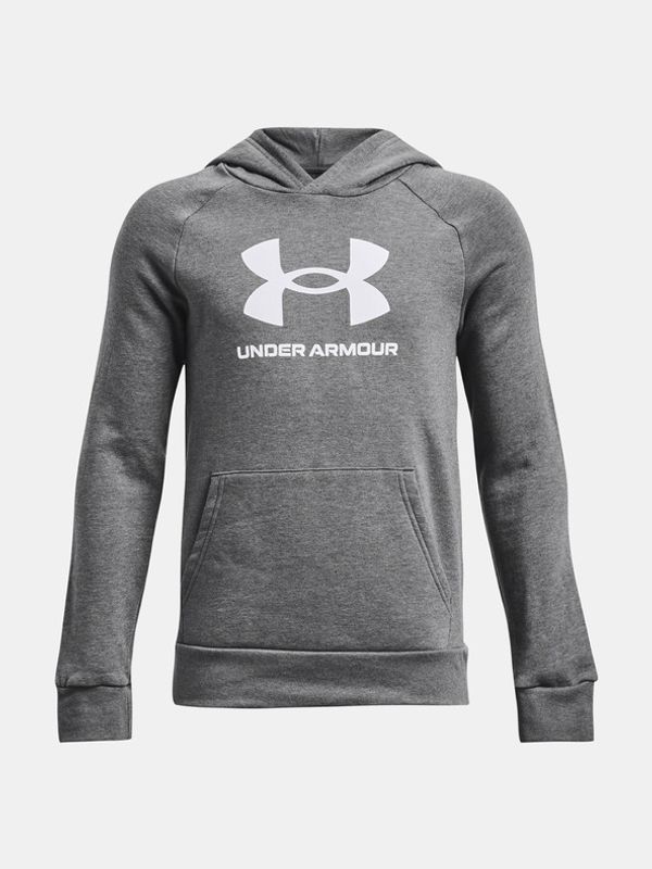 Under Armour Under Armour UA Rival Fleece BL Hoodie Суитшърт детски Siv