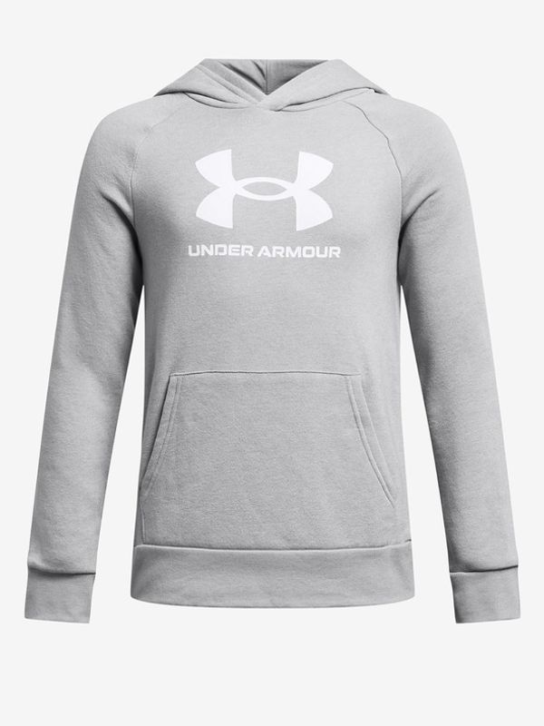 Under Armour Under Armour UA Rival Fleece BL Hoodie Суитшърт детски Siv