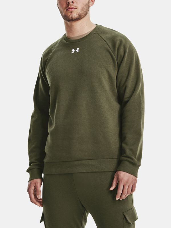 Under Armour Under Armour UA Rival Fleece Crew Sweatshirt Zelen