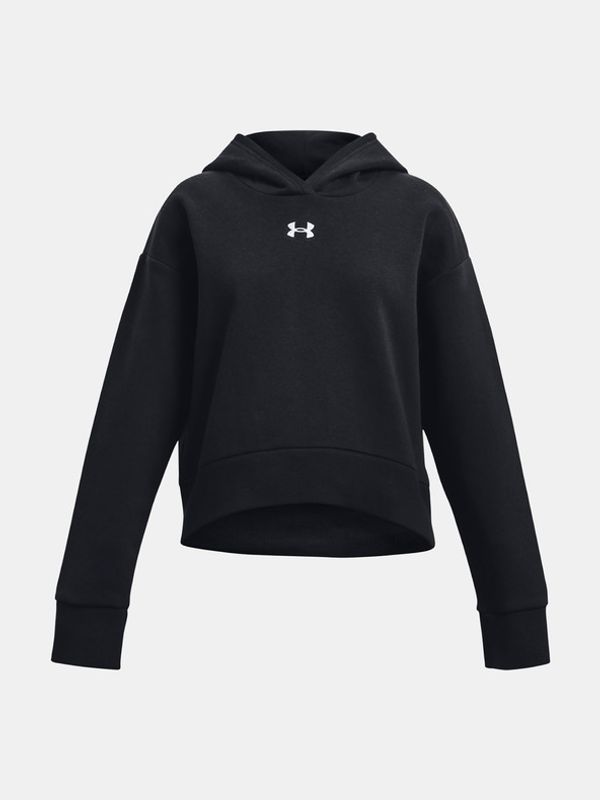 Under Armour Under Armour UA Rival Fleece Crop Hoodie Суитшърт детски Cheren