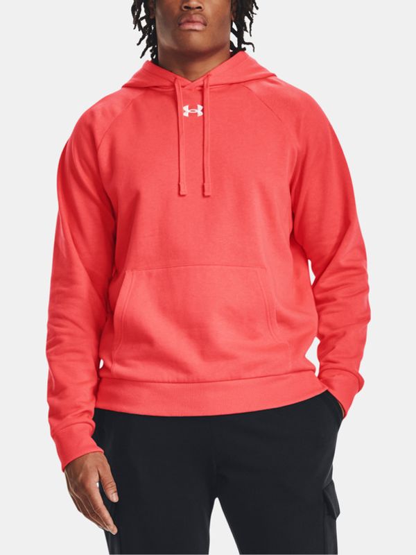Under Armour Under Armour UA Rival Fleece Hoodie Sweatshirt Cherven
