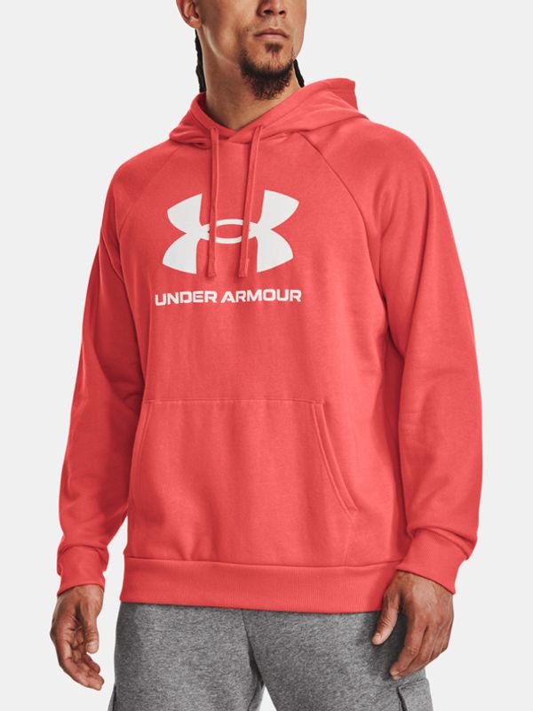 Under Armour Under Armour UA Rival Fleece Logo HD Sweatshirt Cherven