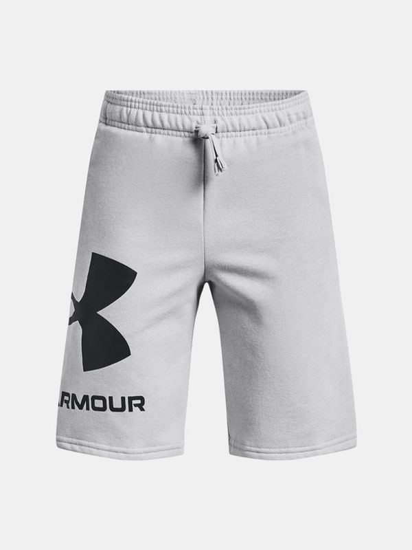 Under Armour Under Armour UA Rival Fleece Logo Къси панталони детски Siv