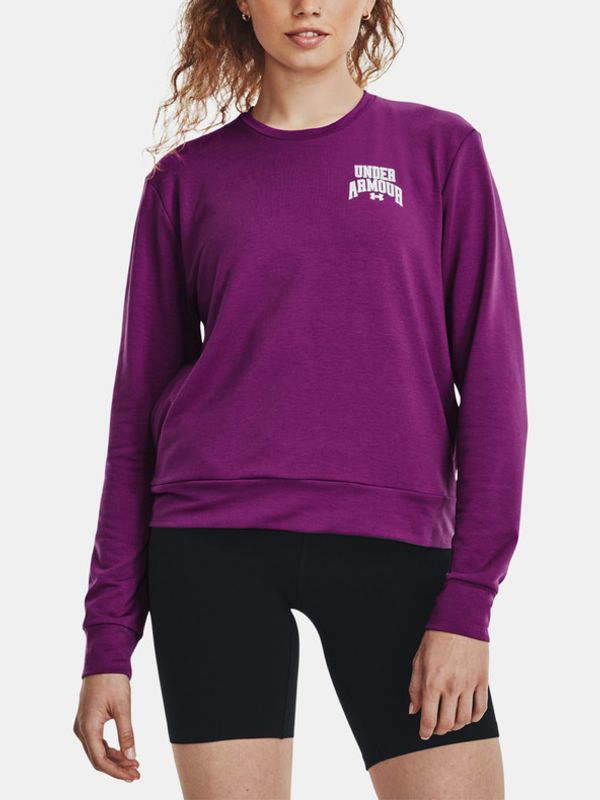 Under Armour Under Armour UA Rival Terry Graphic Crew Sweatshirt Lilav