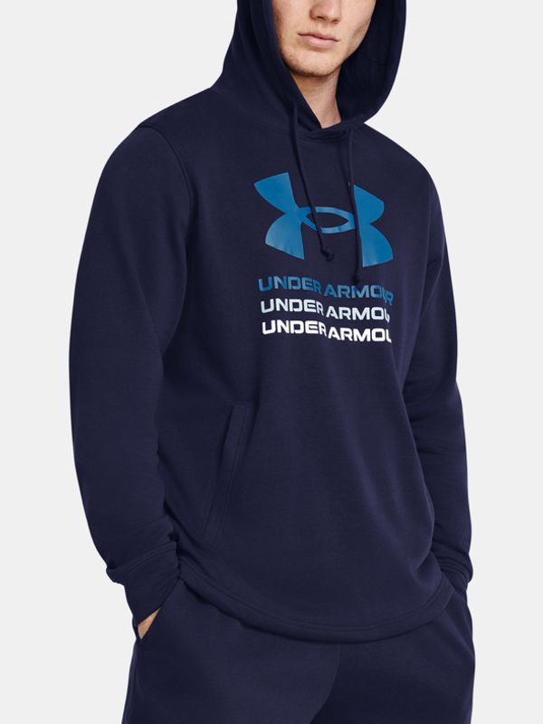 Under Armour Under Armour UA Rival Terry Graphic Hood Sweatshirt Sin