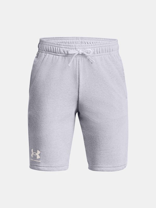 Under Armour Under Armour UA Rival Terry Къси панталони детски Siv