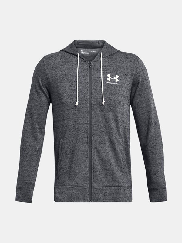 Under Armour Under Armour UA Rival Terry LC FZ Sweatshirt Siv