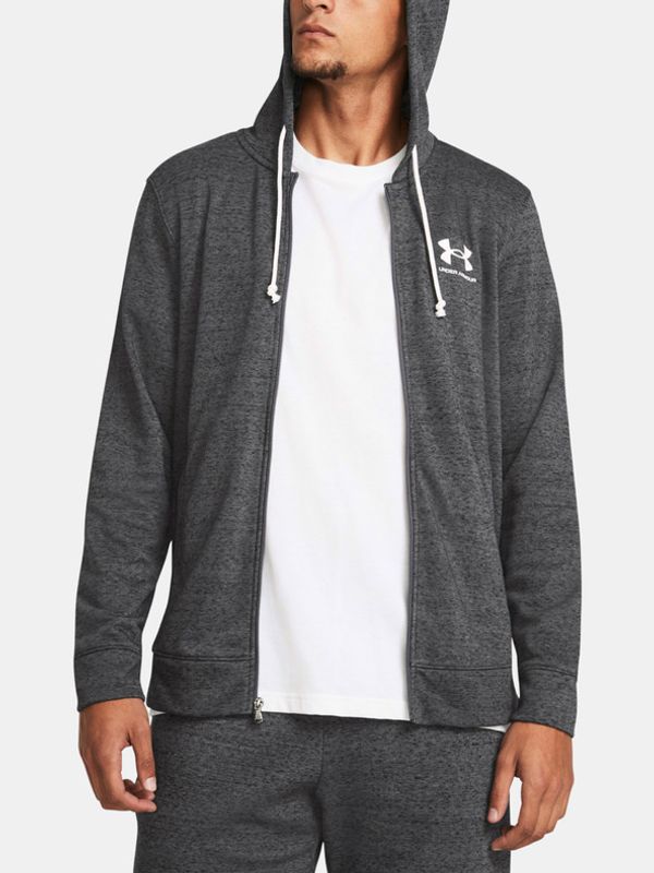 Under Armour Under Armour UA Rival Terry LC FZ Sweatshirt Siv