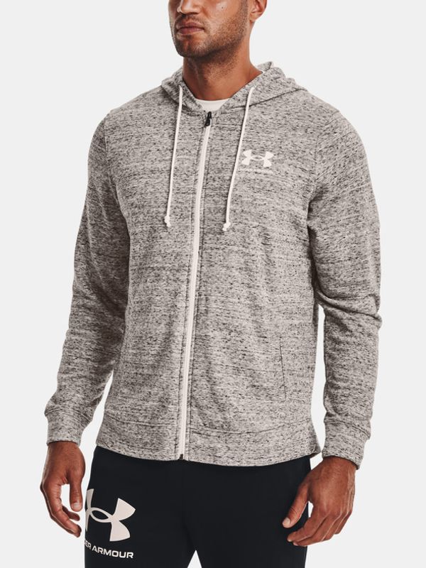 Under Armour Under Armour UA Rival Terry LC FZ Sweatshirt Siv
