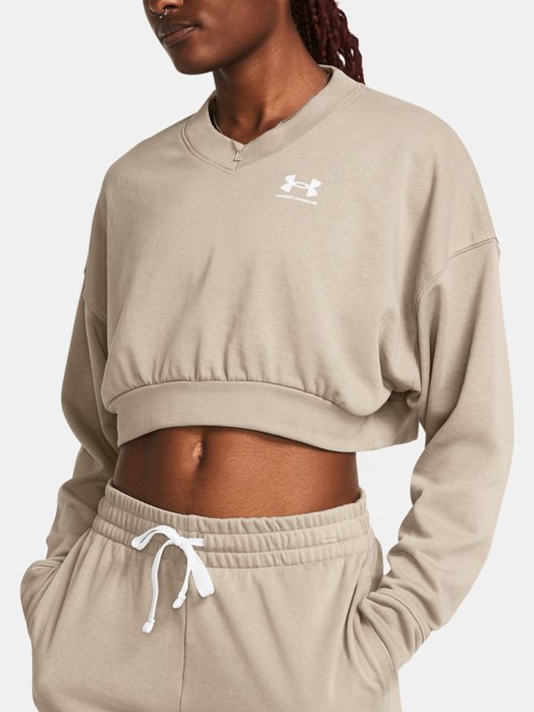 Under Armour Under Armour UA Rival Terry OS Crop Crw Sweatshirt Kafyav