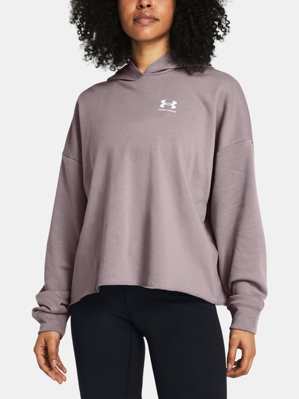Under Armour Under Armour UA Rival Terry OS Hoodie Sweatshirt Siv