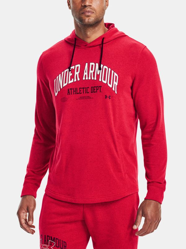 Under Armour Under Armour UA Rival Try Athlc Dept HD Sweatshirt Cherven