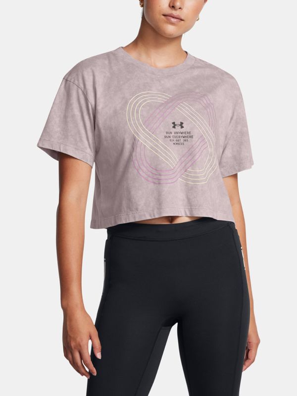 Under Armour Under Armour UA Run Anywhere Shortsleeve T-shirt Siv