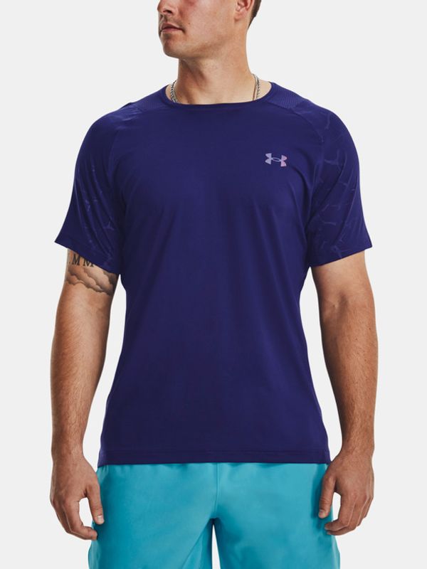 Under Armour Under Armour UA Rush Emboss SS T-shirt Sin
