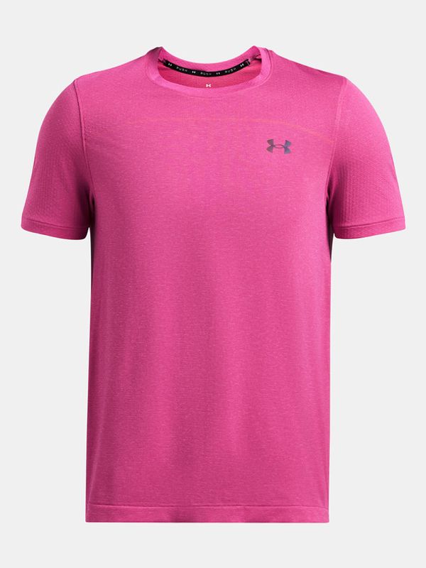 Under Armour Under Armour UA Rush Seamless Wordmark SS T-shirt Rozov