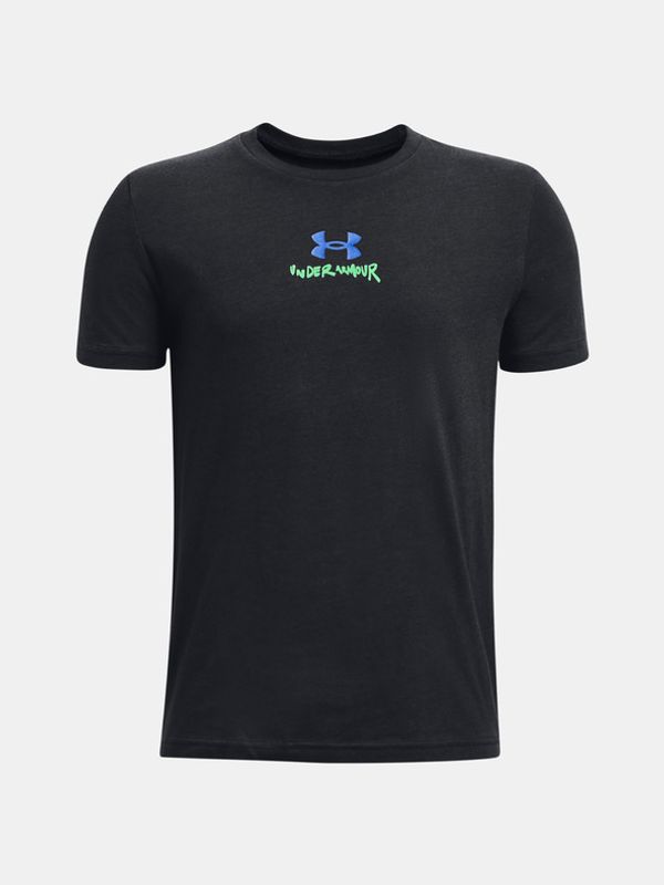 Under Armour Under Armour UA Scribble Branded SS Тениска детски Cheren