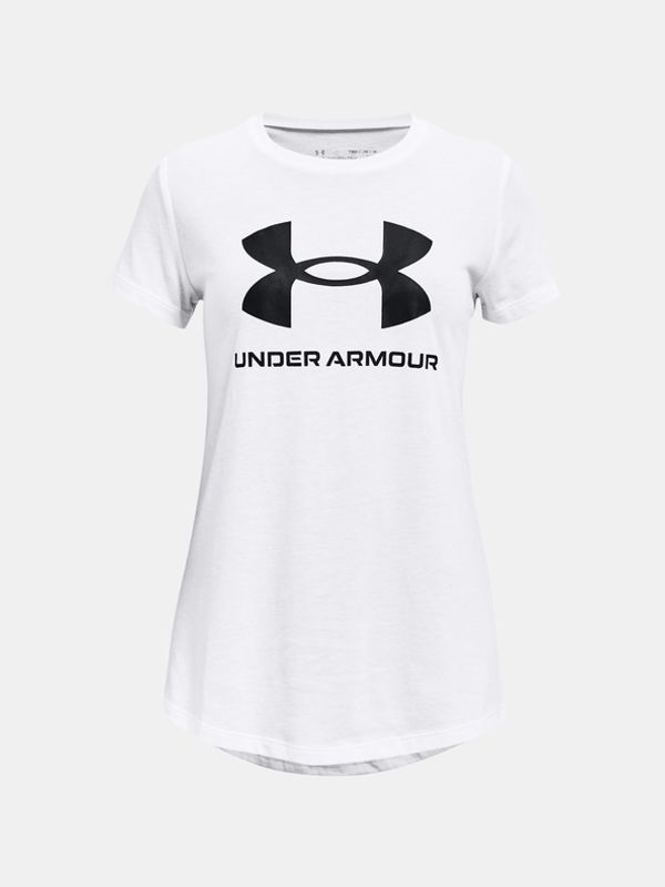 Under Armour Under Armour UA Sportstyle Logo SS Тениска детски Byal