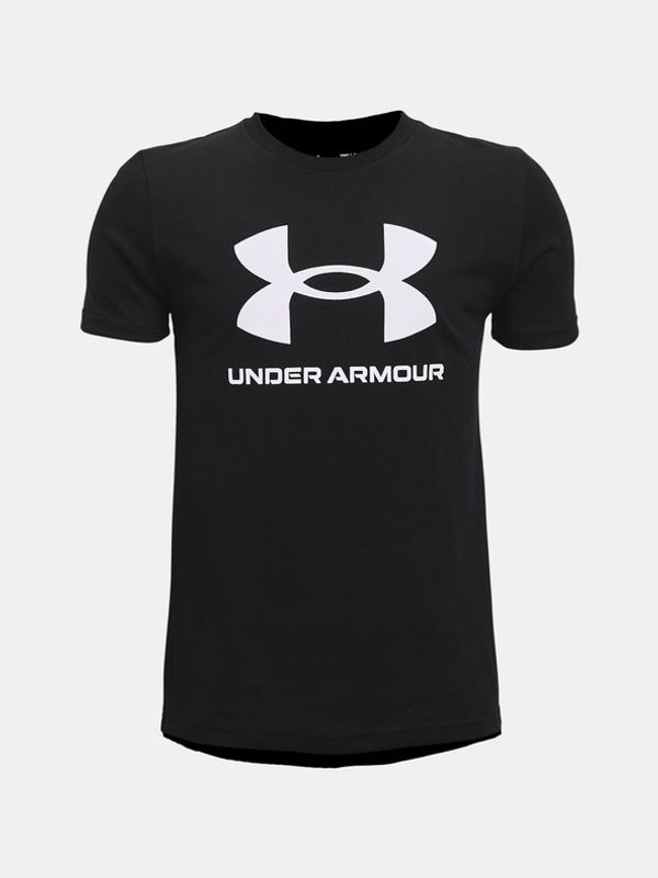 Under Armour Under Armour UA Sportstyle Logo SS Тениска детски Cheren