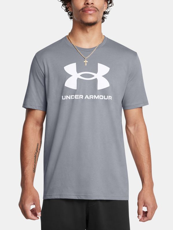 Under Armour Under Armour UA Sportstyle Logo Update SS T-shirt Siv
