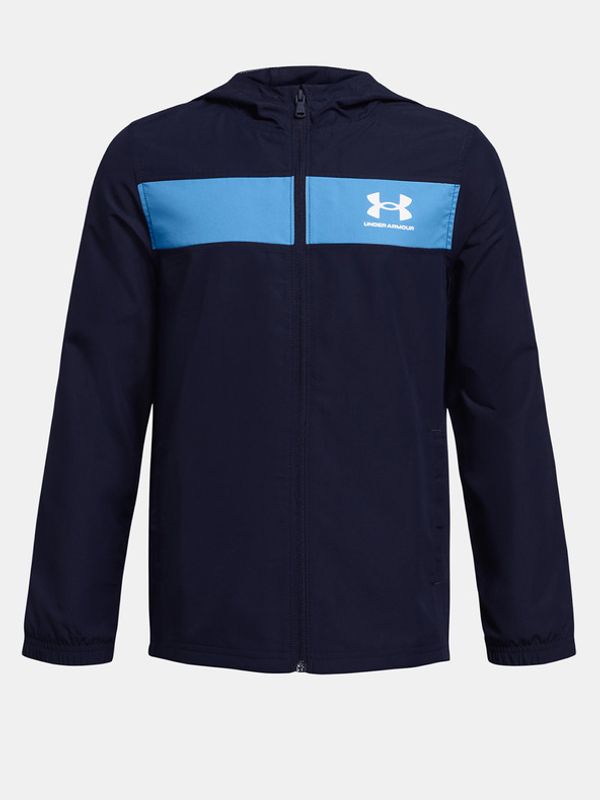 Under Armour Under Armour UA Sportstyle Windbreaker Яке детско Sin