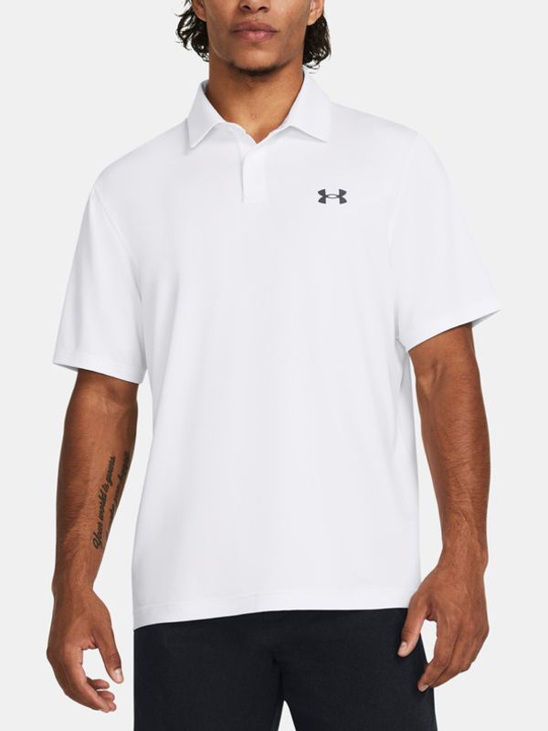 Under Armour Under Armour UA T2G Polo T-shirt Byal