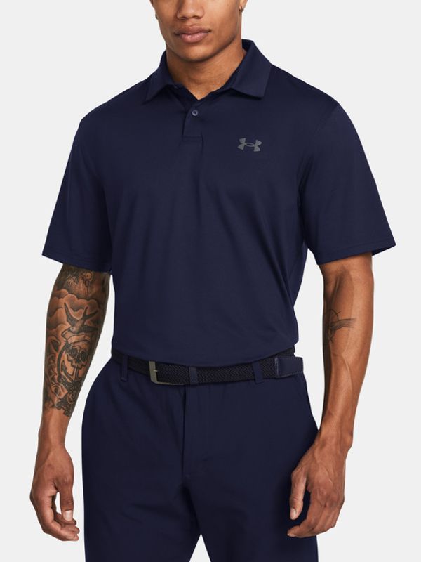Under Armour Under Armour UA T2G Polo T-shirt Sin