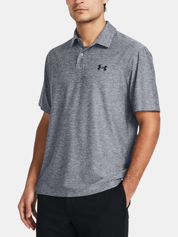 Under Armour Under Armour UA T2G Polo T-shirt Siv