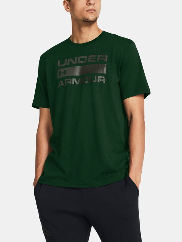 Under Armour Under Armour UA Team Issue Wordmark SS T-shirt Zelen