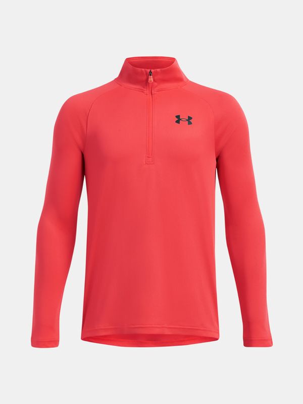 Under Armour Under Armour UA Tech 2.0 1/2 Zip Тениска детски Cherven