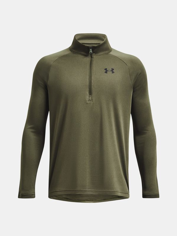 Under Armour Under Armour UA Tech 2.0 1/2 Zip Тениска детски Zelen