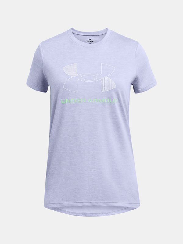 Under Armour Under Armour UA Tech BL Twist SS Тениска детски Lilav