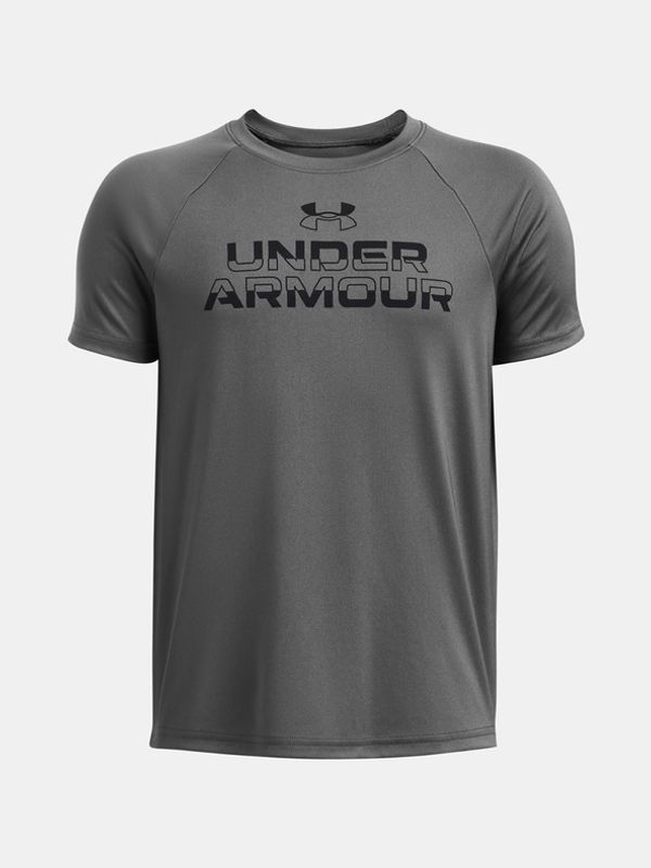 Under Armour Under Armour UA Tech Split Wordmark SS T-shirt Siv