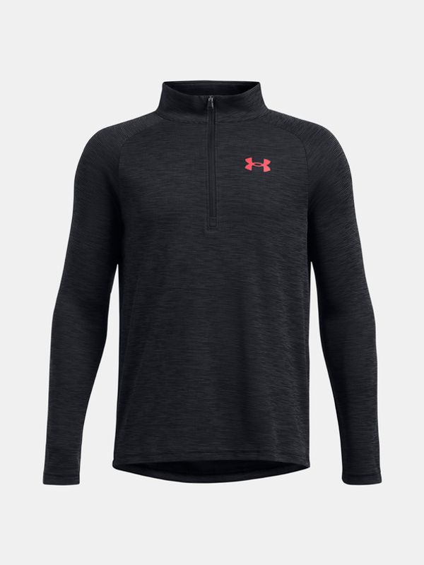Under Armour Under Armour UA Tech Textured 1/2 Zip Тениска детски Cheren