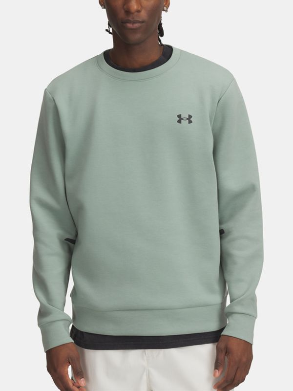Under Armour Under Armour UA Unstoppable Flc Crew EU Sweatshirt Zelen