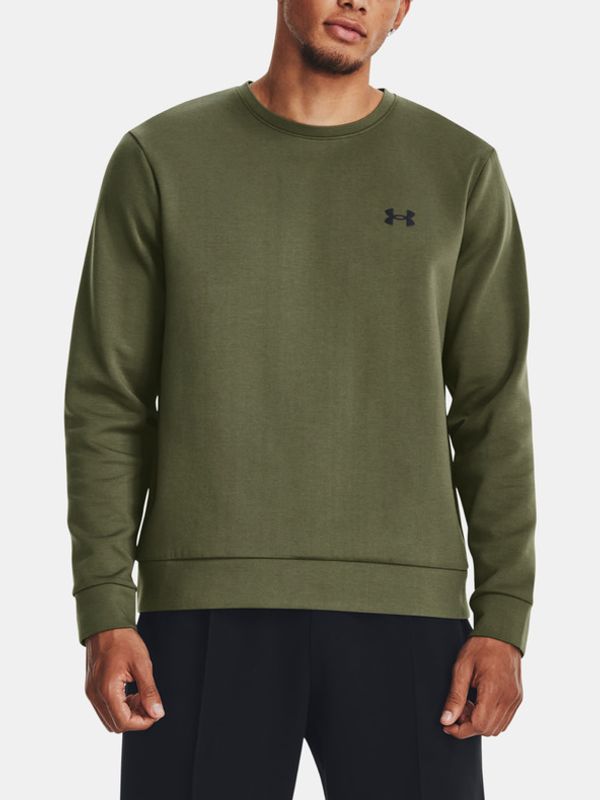 Under Armour Under Armour UA Unstoppable Flc Crew Sweatshirt Zelen
