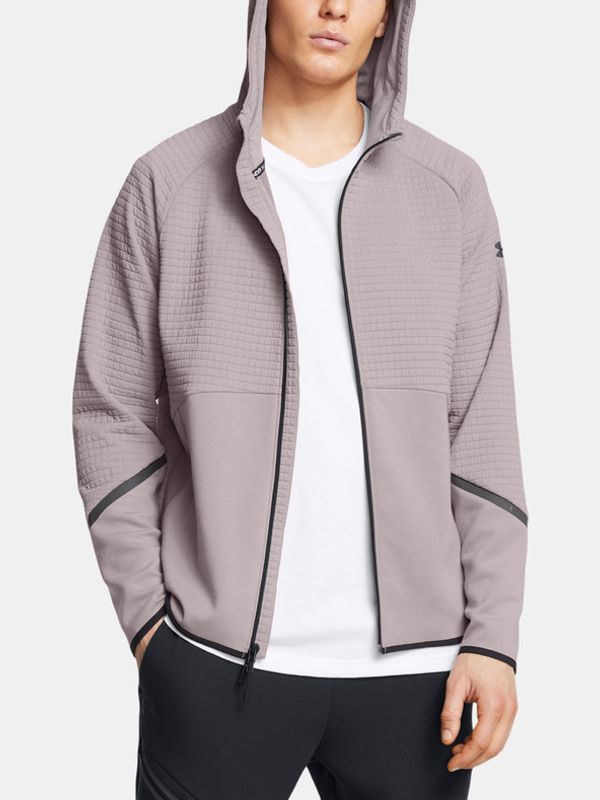 Under Armour Under Armour UA Unstoppable Flc Grid FZ Sweatshirt Siv