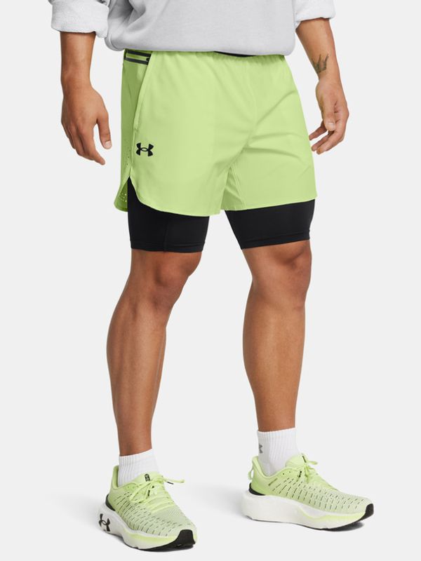 Under Armour Under Armour UA Vanish Elite 2in1 Къси панталони Zelen