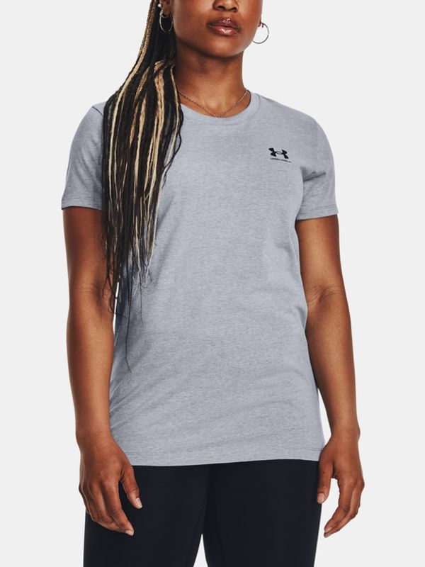 Under Armour Under Armour UA W Sportstyle LC SS T-shirt Siv