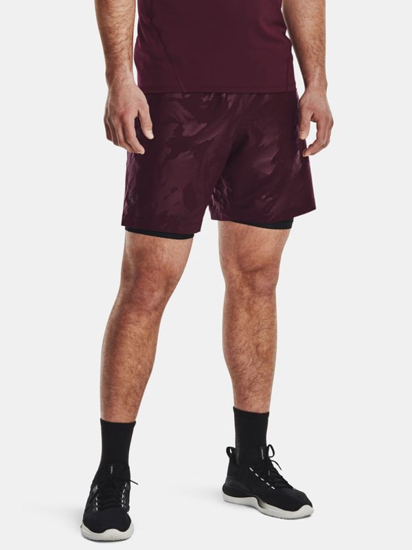 Under Armour Under Armour UA Woven Emboss Къси панталони Cherven