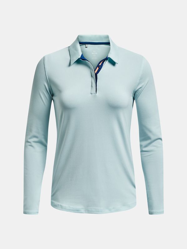 Under Armour Under Armour UA Zinger MicroStripe LS Поло тениска Sin