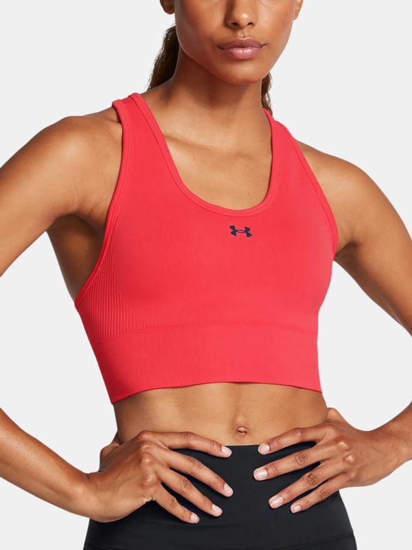 Under Armour Under Armour Vanish Seamless Mid Сутиен Cherven