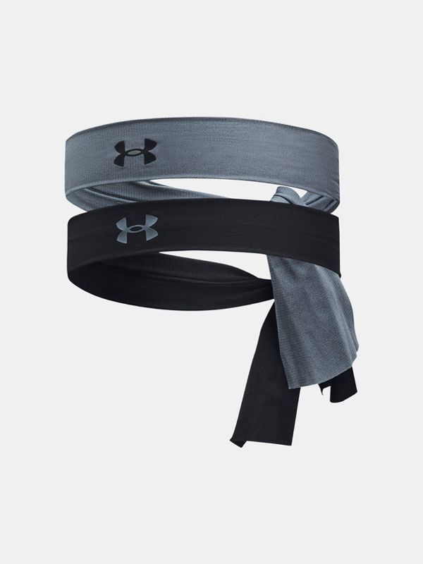 Under Armour Under Armour Women's Mesh HB 2PK Лента за глава Siv