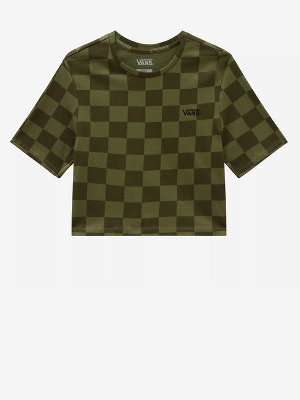 Vans Vans Checker T-shirt Zelen