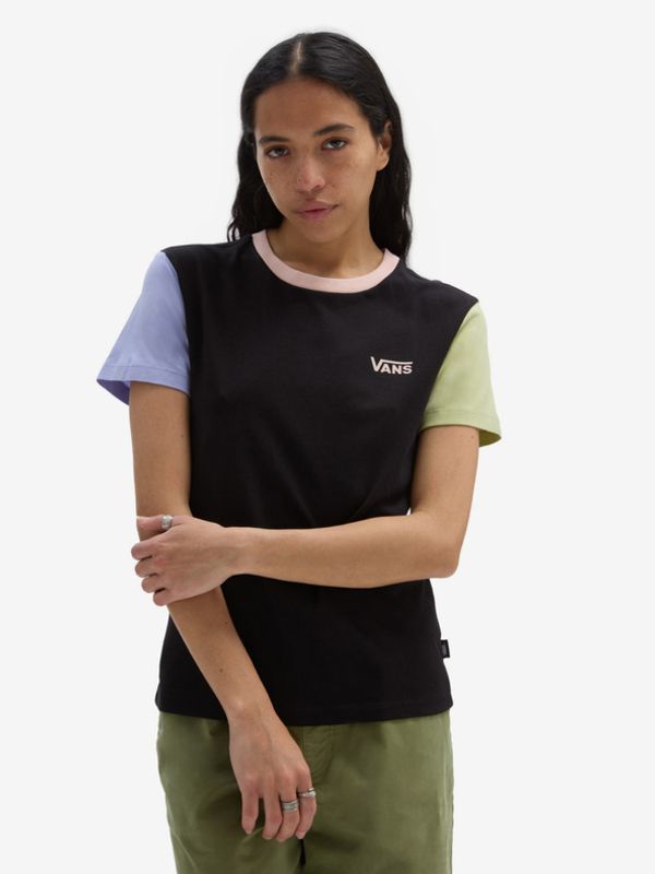 Vans Vans Colorblock Crew T-shirt Cheren