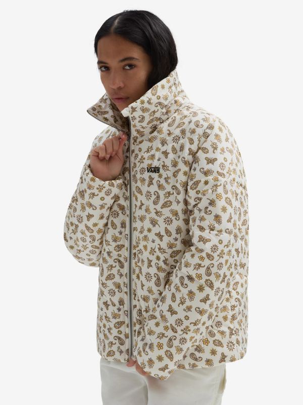 Vans Vans Foundry Print Puff Winter jacket Byal